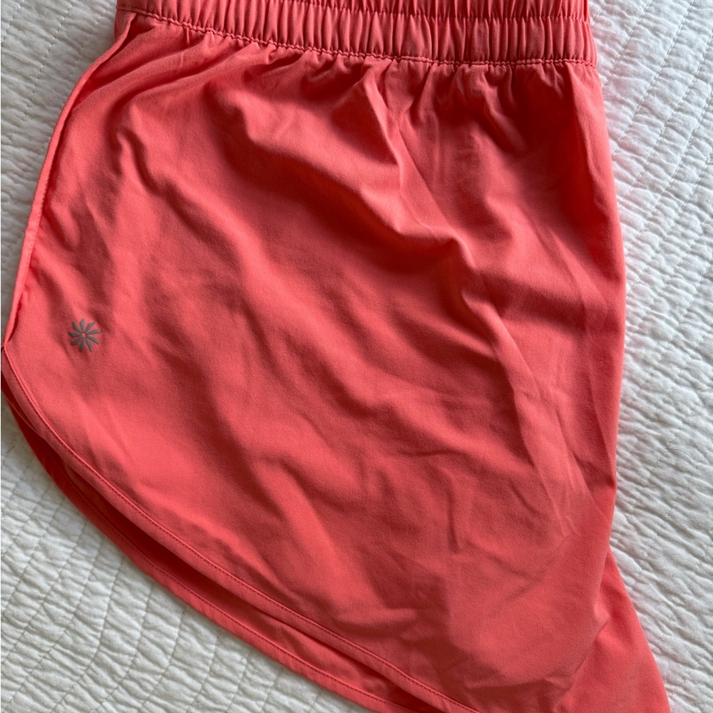 Athleta Coral Athletic Speedwork Running Shorts Large - Picture 14 of 14